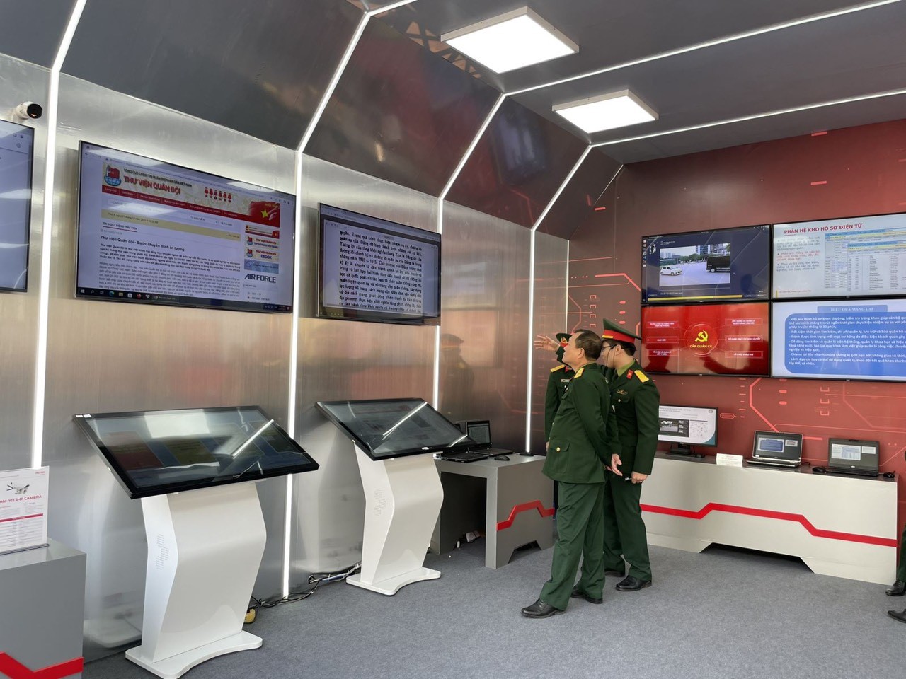 Ứng dụng của truyền hình trực tuyến trong lĩnh vực quân sự